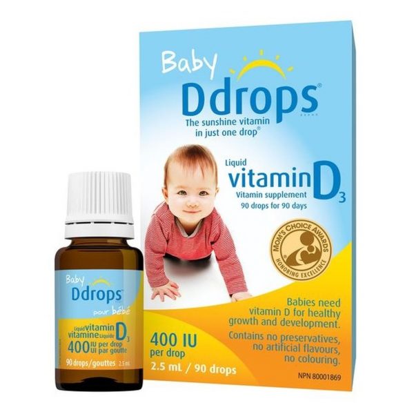 Baby Ddrops｜維他命D3滴劑 400 IU 2.5ml