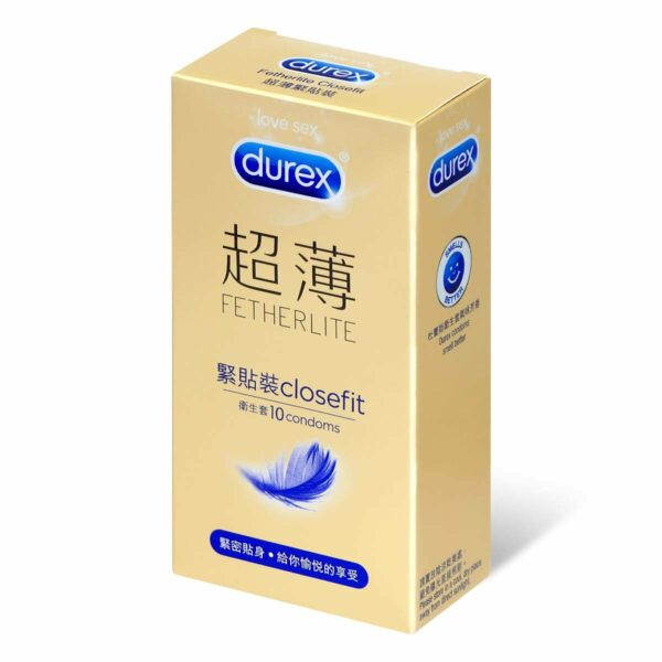 Durex杜蕾斯超薄緊貼裝 10片