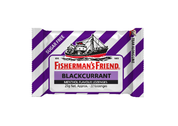 Fisherman's Friend英國漁夫之寶 | 黑加侖子味 25克