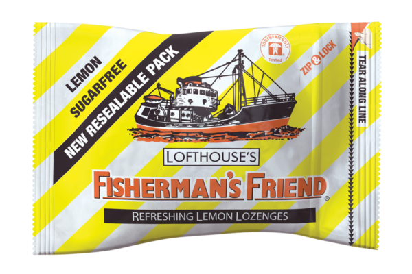 Fisherman's Friend英國漁夫之寶 | 潤喉糖 檸檬味 25克