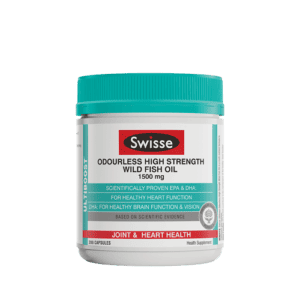 Swisse | Ultiboost 無腥味高濃度野生魚油 1500毫克