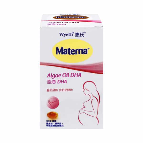 Wyeth惠氏Materna | 藻油DHA 30粒
