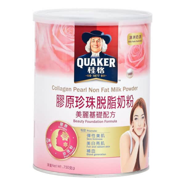 Quaker桂格 | 膠原珍珠脫脂奶粉 750克