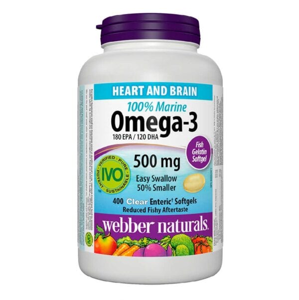 Webber Naturals維柏健 | 3倍精煉魚油 900毫克80粒