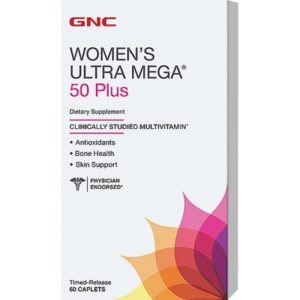 GNC |  女士綜合維他命50Plus 60粒 （銀髮女士全營養）